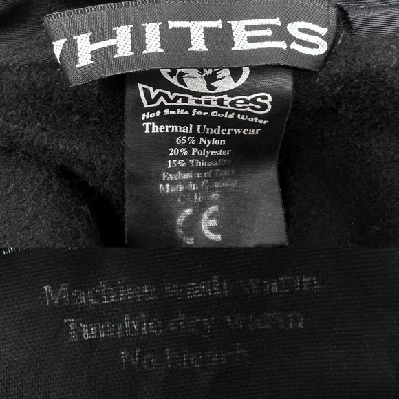 Whites Thermal Underwear Mens Coat Vest Size M / L DiveDry Glacier Scuba Dive - Picture 8 of 13